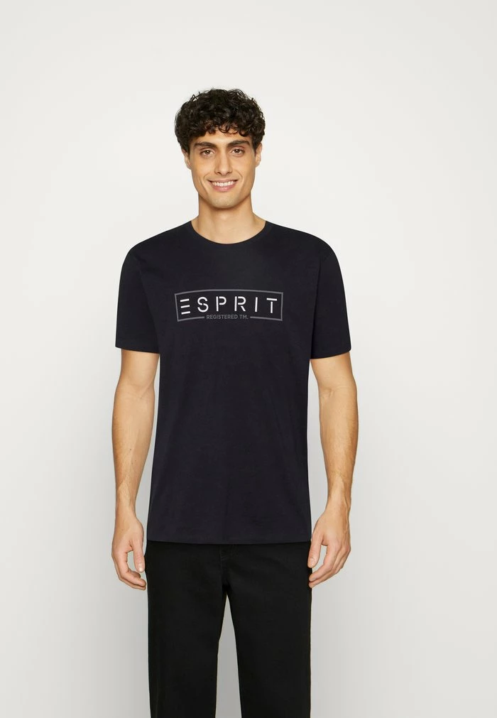 Esprit Print T-shirt - Black