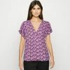Esprit FLUID - Print T-shirt - Lavender