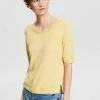 Esprit Basic T-shirt - Dusty Yellow