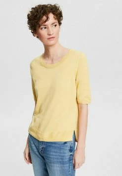 Esprit Basic T-shirt - Dusty Yellow