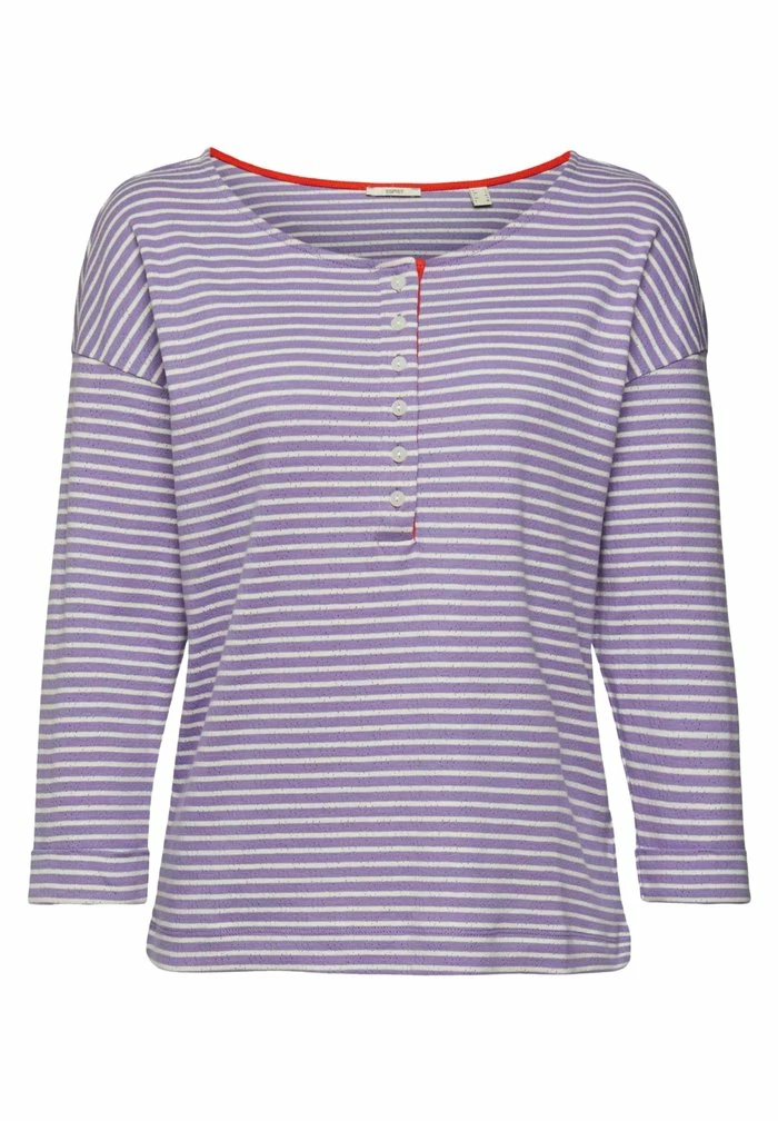 Esprit Long Sleeved Top - Lilac - Image 5