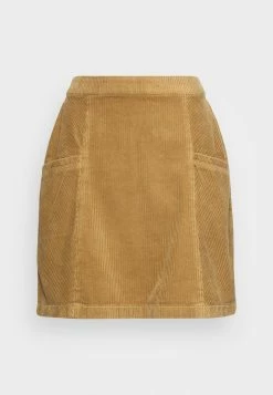 Esprit SKIRT - Mini Skirt - Khaki Beige