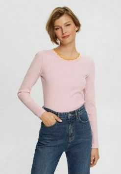 Esprit LONGSLEEVE - Long Sleeved Top - Light Pink