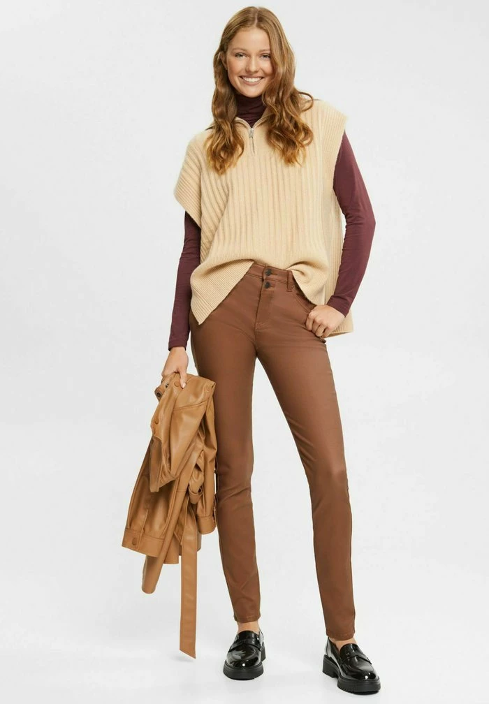 Esprit Trousers - Bark - Image 2