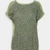 Esprit Print T-shirt - Light Khaki