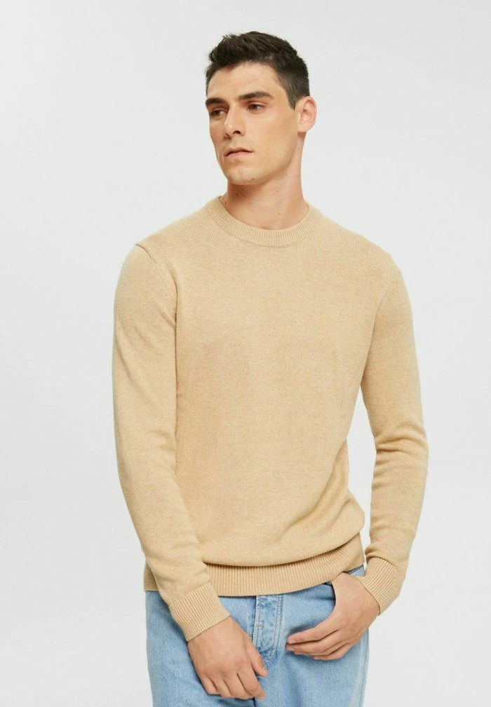 Esprit SUS N CNK - Jumper - Beige