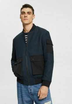 Esprit OUTDOOR - Bomber Jacket - Petrol Blue