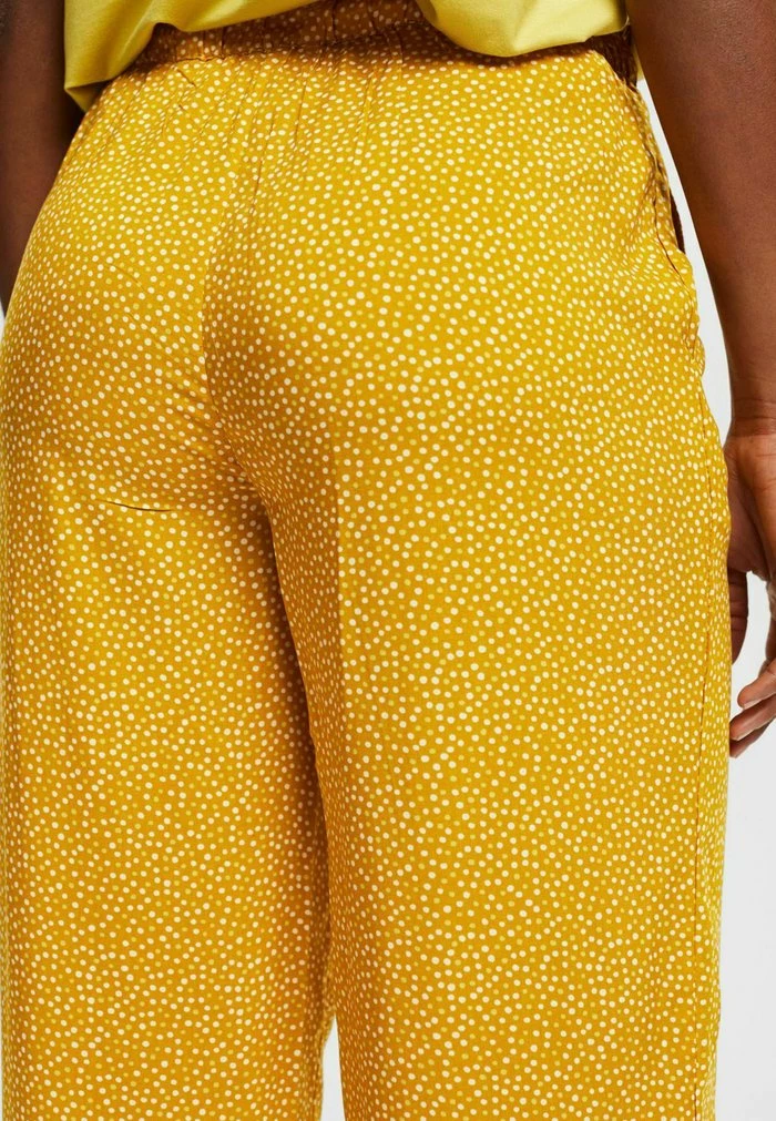 Esprit MIT PÜNKTCHENMUSTER LENZING ECOVERO - Pyjama Bottoms - Honey Yellow - Image 5
