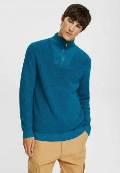 Esprit REGULAR FIT - Jumper - Teal Blue