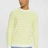Esprit MIT STREIFEN - Jumper - Bright Yellow