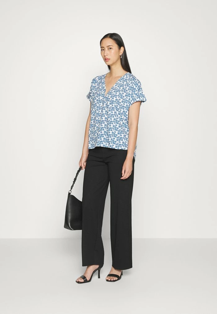 Esprit FLUID - Print T-shirt - Pastel Blue - Image 2