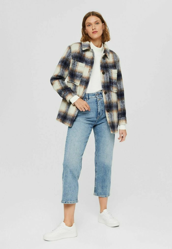 Esprit INDOOR SHACKET - Light Jacket - Navy - Image 2