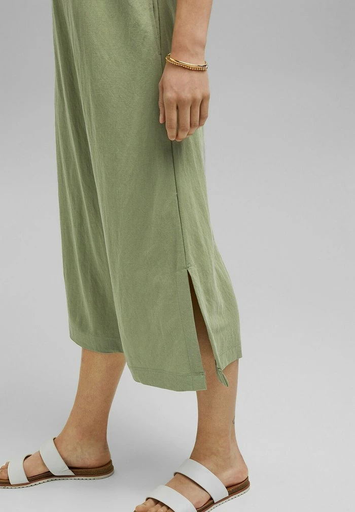 Esprit Day Dress - Light Khaki - Image 4