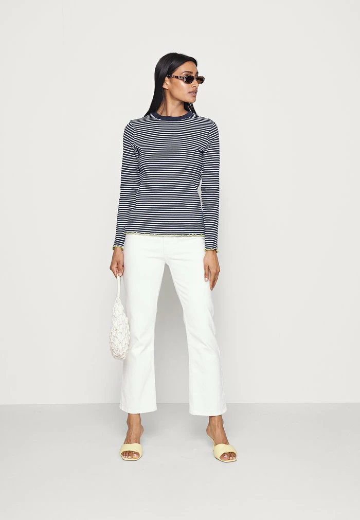 Esprit Long Sleeved Top - Pastel Blue - Image 2