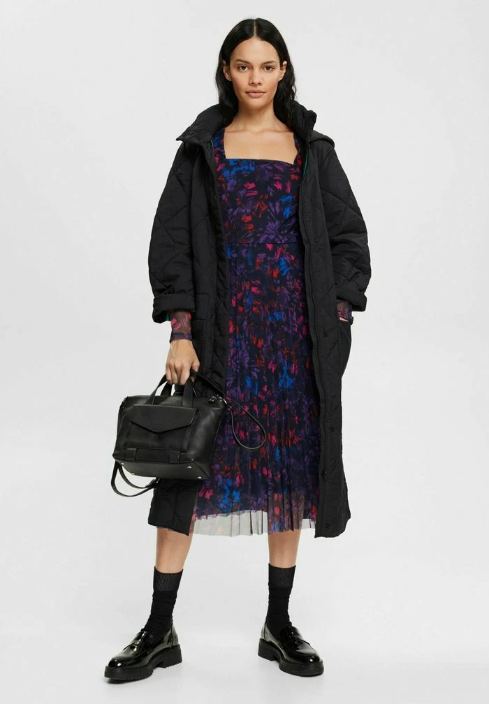 Esprit Day Dress - Navy - Image 4