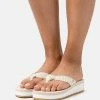Esprit THONGS - T-bar Sandals - Light Beige