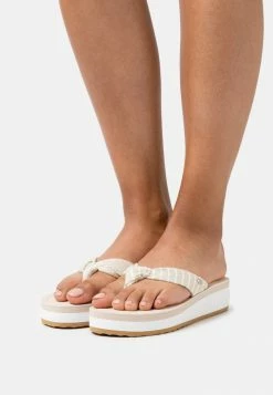 Esprit THONGS - T-bar Sandals - Light Beige