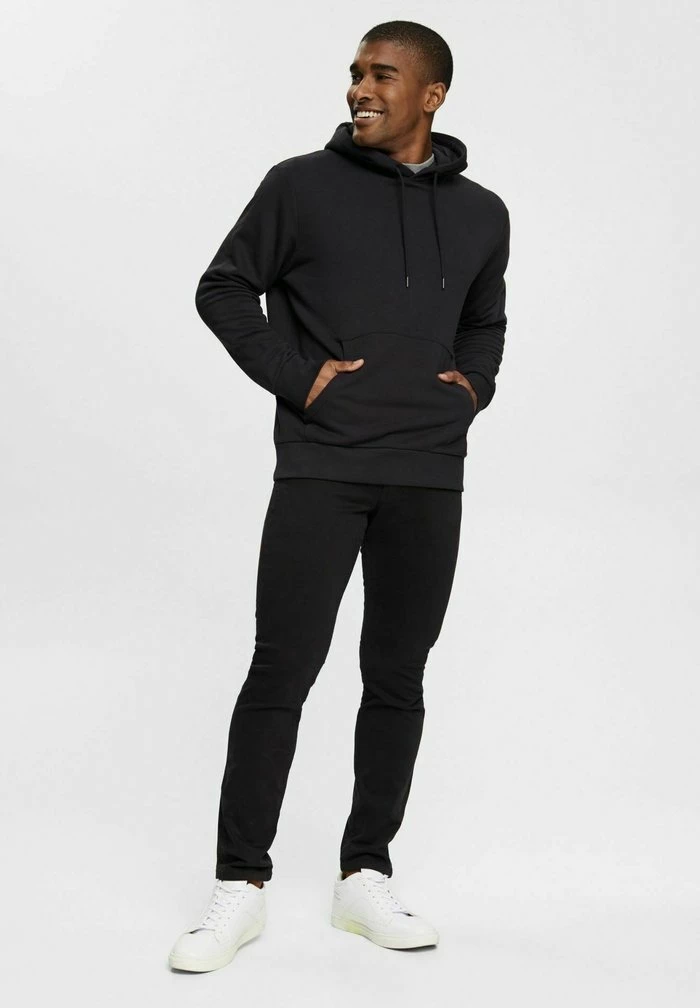 Esprit REGULAR FIT - Hoodie - Black - Image 5