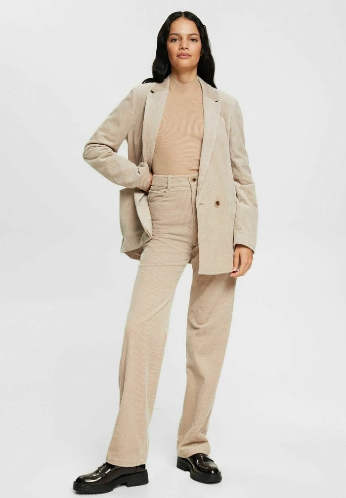 Esprit Short Coat - Light Taupe - Image 2