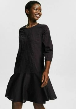 Esprit DRESSES LIGHT WOVEN - Day Dress - Black