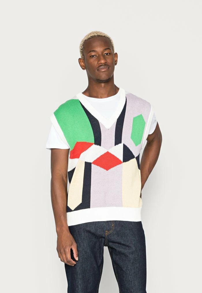 Esprit VEST - Print T-shirt - Off White