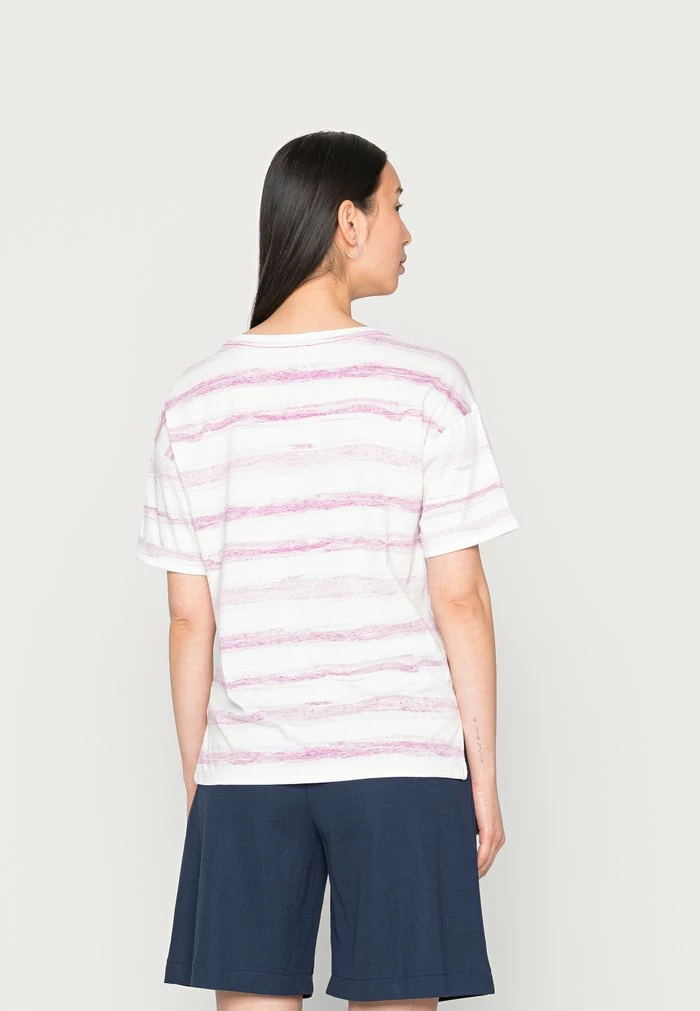Esprit Print T-shirt - Off White - Image 3