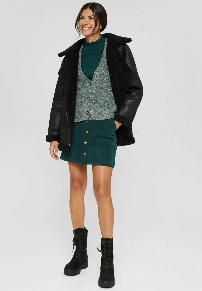 Esprit Cardigan - Dark Teal Green - Image 2