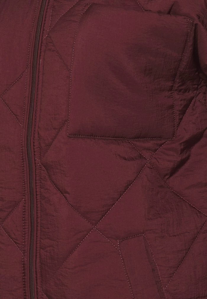 Esprit Classic Coat - Bordeaux Red - Image 3