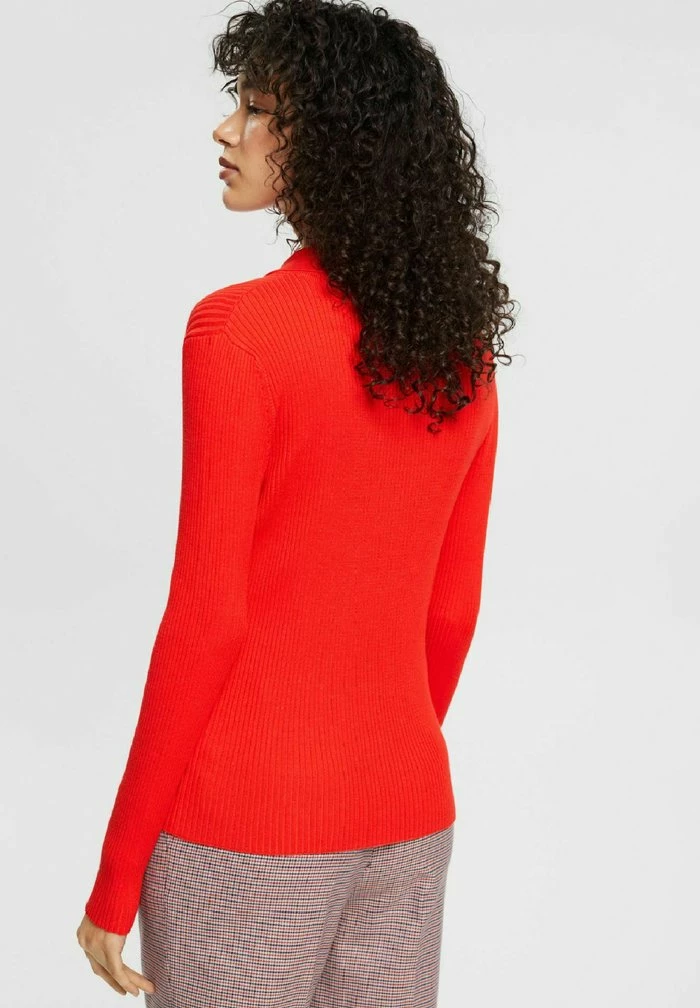 Esprit Polo Shirt - Red - Image 3