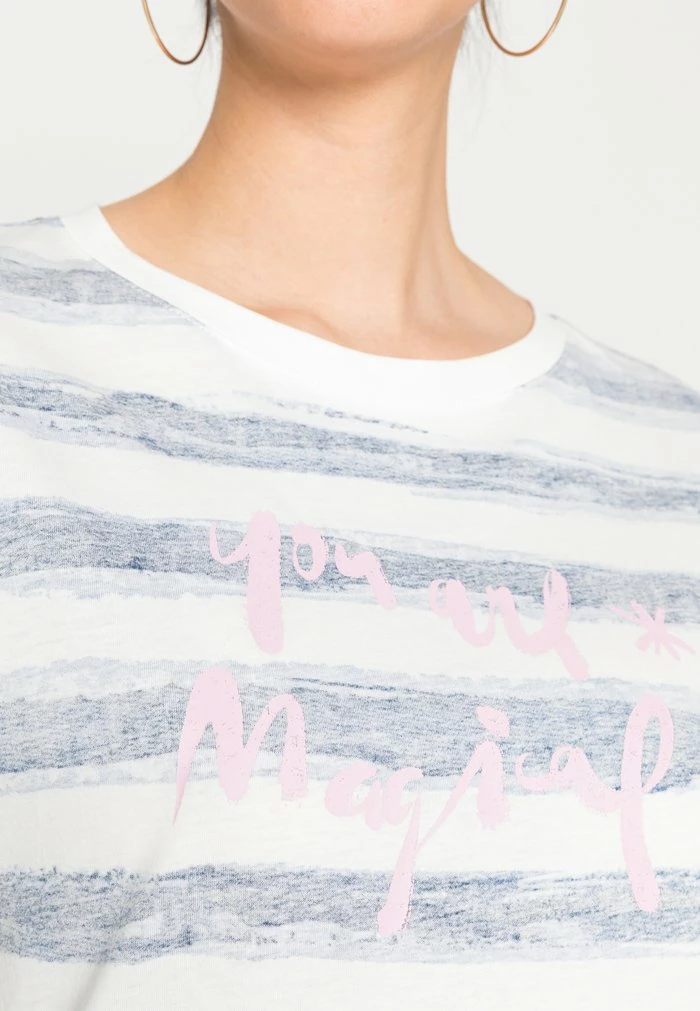 Esprit Print T-shirt - Off White - Image 5