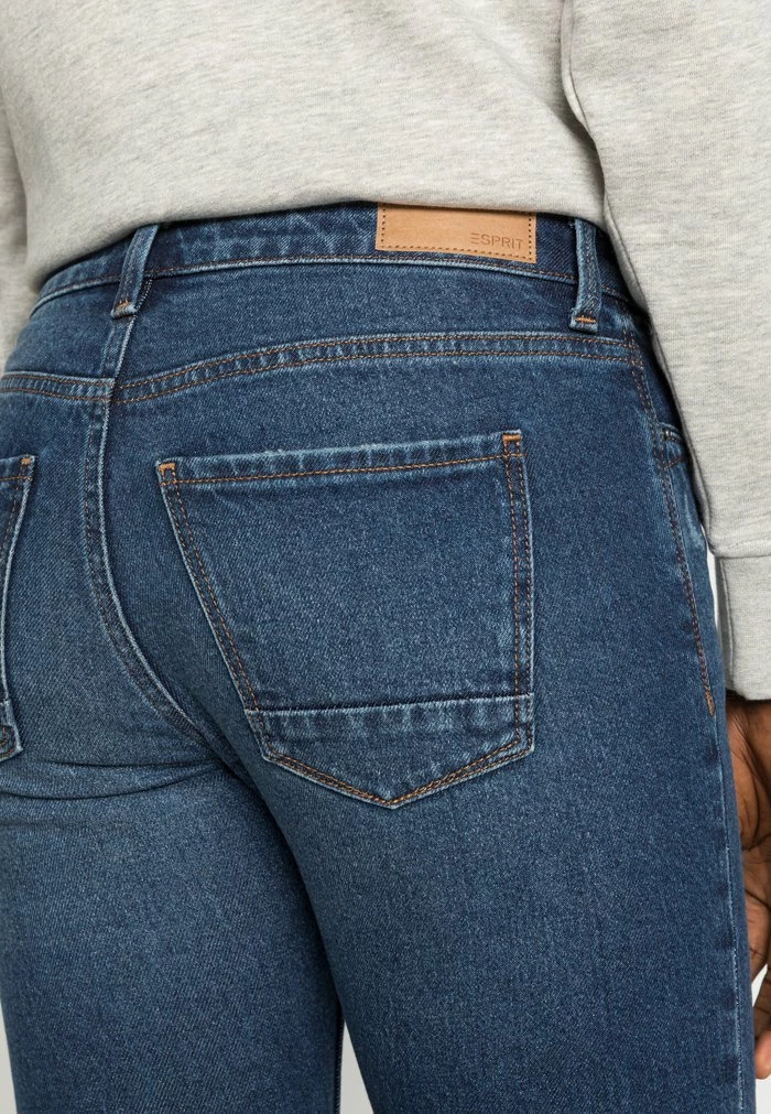 Esprit Straight Leg Jeans - Blue Dark - Image 5