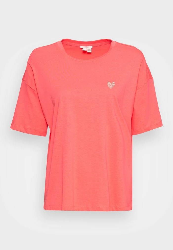 Esprit VACA - Print T-shirt - Coral Red - Image 4