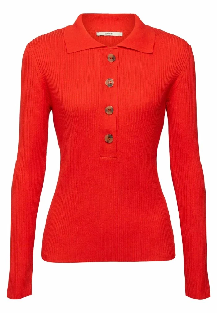 Esprit Polo Shirt - Red - Image 6