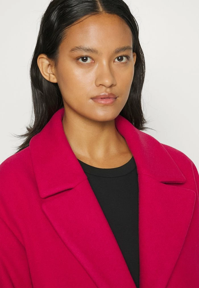Esprit NEW BASIC - Classic Coat - Dark Pink - Image 4