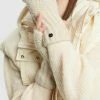 Esprit Fingerless Gloves - Off White