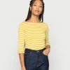 Esprit Long Sleeved Top - Brass Yellow