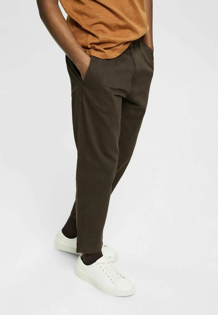 Esprit Trousers - Dark Brown - Image 4