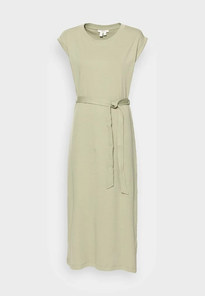 Esprit PIMA DRESS - Jersey Dress - Light Khaki - Image 4