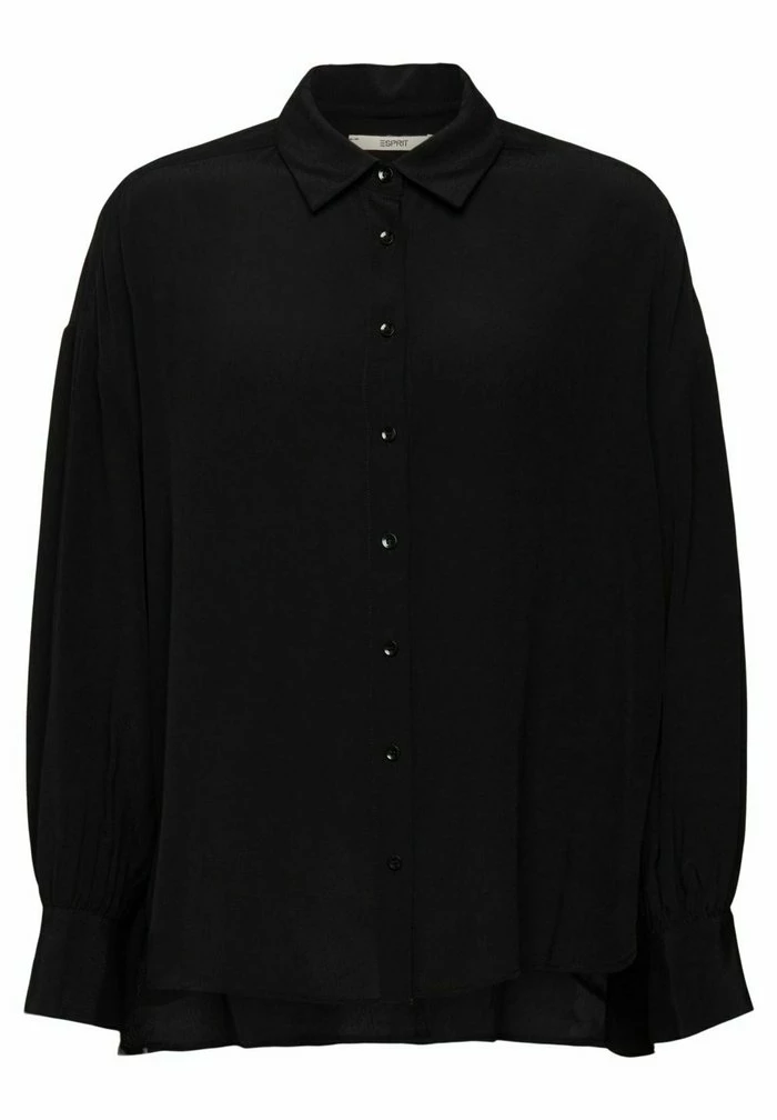 Esprit Button-down Blouse - Black - Image 6