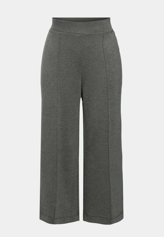 Esprit CROPPED MIT WEITEM BEIN - Trousers - Gunmetal - Image 9