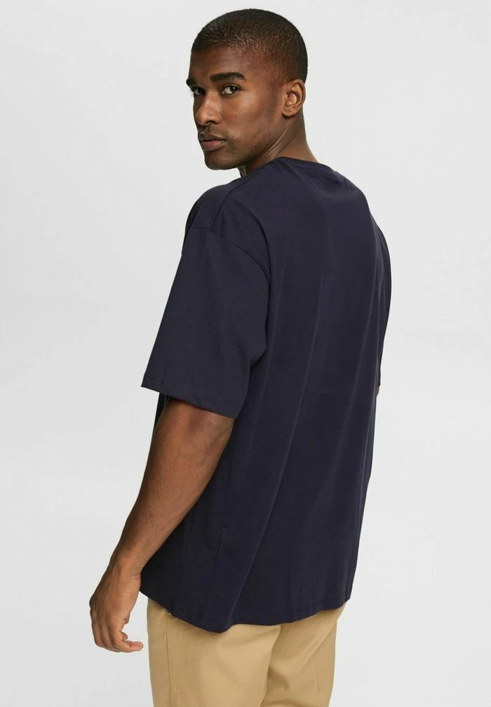 Esprit Basic T-shirt - Navy - Image 3