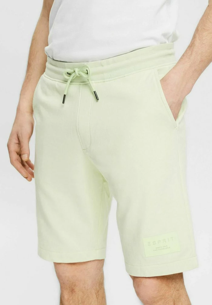 Esprit MIT LOGO PATCH - Shorts - Light Green - Image 4