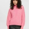 Esprit MIT STEHKRAGEN - Jumper - Pink
