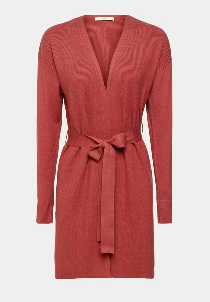 Esprit GÜRTEL - Cardigan - Terracotta New - Image 6