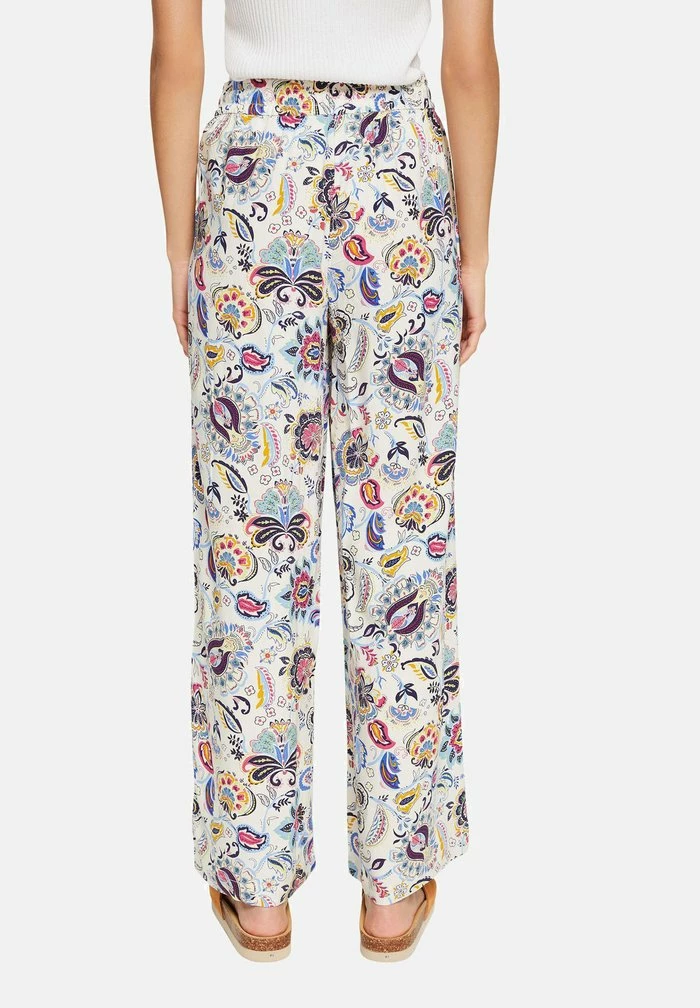 Esprit FLOATY PANTS - Trousers - Off White - Image 8