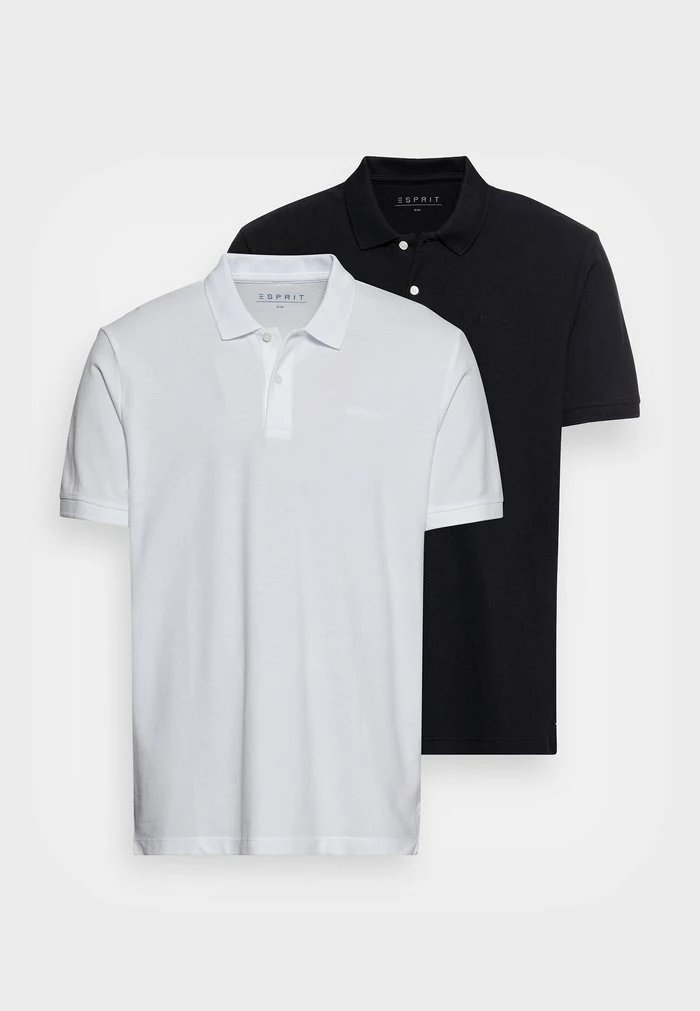 Esprit 2 Pack - Polo Shirt - White/black - Image 5