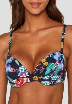 Esprit SCHIEFERT - Bikini Top - Dark Blue