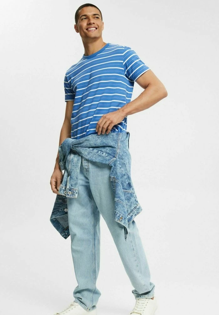 Esprit REGULAR FIT - Print T-shirt - Blue - Image 2