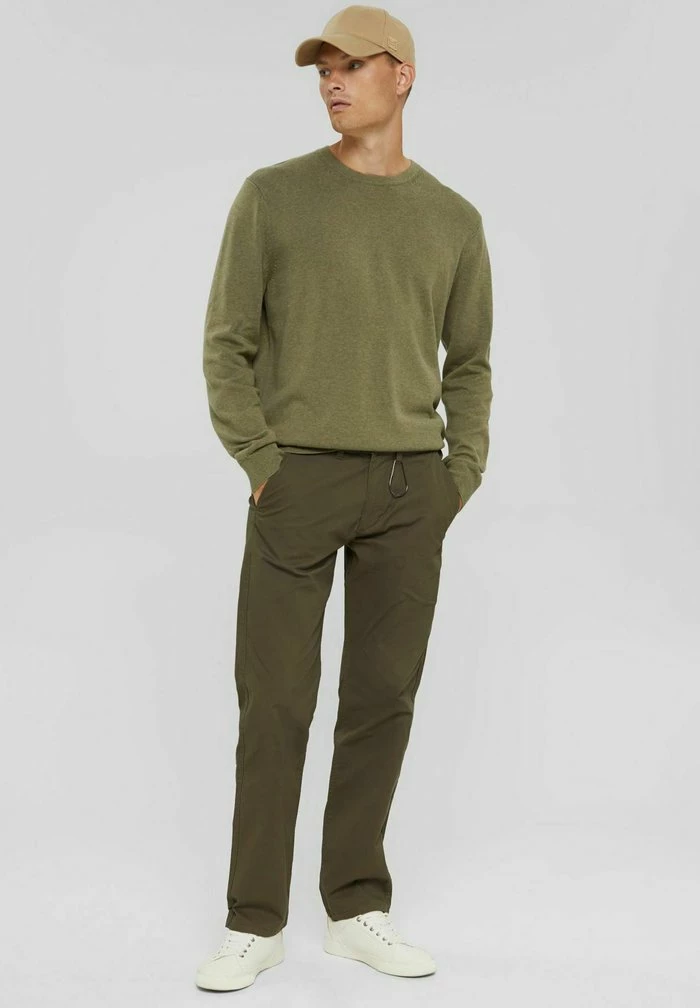 Esprit RUNDHALS - Jumper - Pale Khaki - Image 8