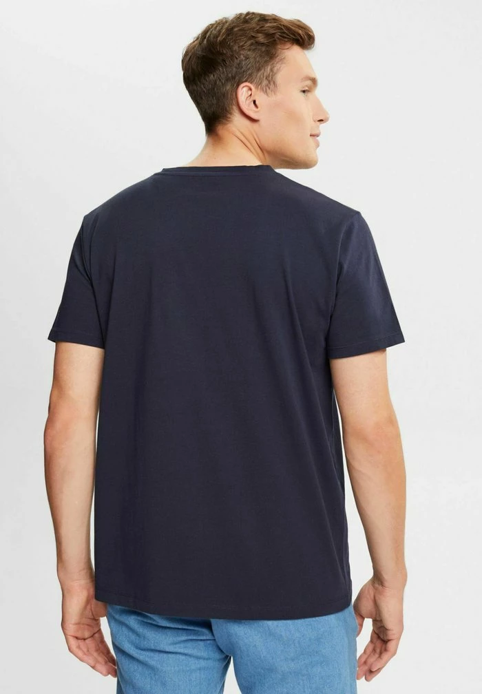 Esprit Print T-shirt - Navy - Image 3